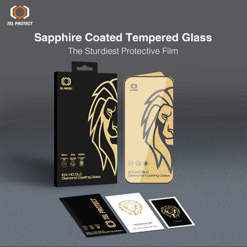 Hartowane szkło Tel Protect 10X HD DLC Diamond Coating do Iphone 15 Pro