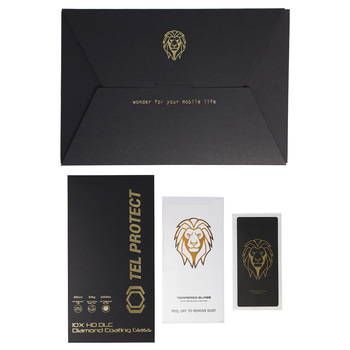 Hartowane szkło Tel Protect 10X HD DLC Diamond Coating do Iphone 17 Pro Max