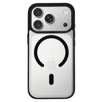 Acrylic Color Magsafe Case for Iphone 17 Pro black