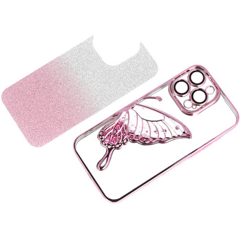 Tel Protect Butterfly Water Case do Iphone 17 Pro Max różowy