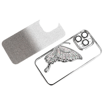 Tel Protect Butterfly Water Case do Iphone 17 Pro Max srebrny