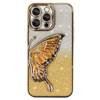 Tel Protect Butterfly Water Case for Iphone 17 Pro Max gold