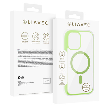 Liavec Soft Case for Iphone 17 green