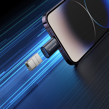 Borofone Adapter BV26 - USB to Lightning - black