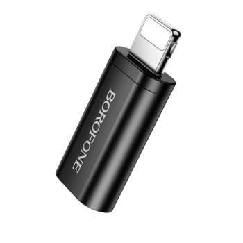 Borofone Adapter BV26A - Type C to Lightning - black