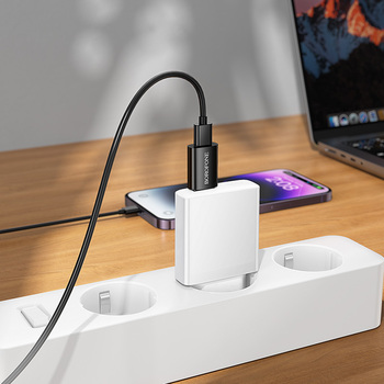 Borofone Adapter BV26B - USB na Typ C - czarny