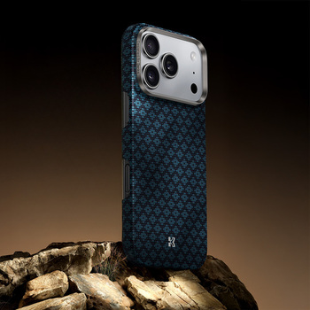 Benks Magnetic Armor Air Armor Grid Kevlar Case Metal Frame 600D (0068) for Iphone 17 Air blue