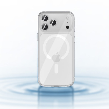 Benks Etui Magnetic Crystal do Iphone 17 Air przezroczysty (Camera Control Button)