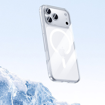 Benks Magnetic Crystal Case for Iphone 17 Pro transparent (Camera Control Button)