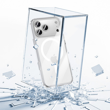 Benks Magnetic Crystal Case for Iphone 17 transparent (Camera Control Button)