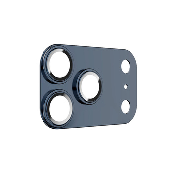 Benks Hartowane szkło Glass Warrior Metal Integrated Lens Protector (C070) do Iphone 17 Pro Max (obiektyw 3 sztuki) niebieskie