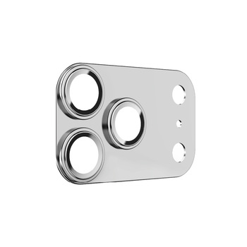 Benks Hartowane szkło Glass Warrior Metal Integrated Lens Protector (C070) do Iphone 17 Pro Max (obiektyw 3 sztuki) białe
