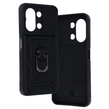 Slide Camera Armor Case do Xiaomi Redmi 15C 4G/5G Czarny