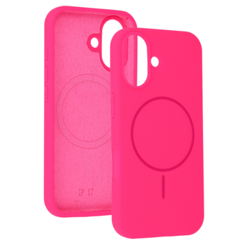 Magsafe Slim Silicone do Iphone 17 różowy