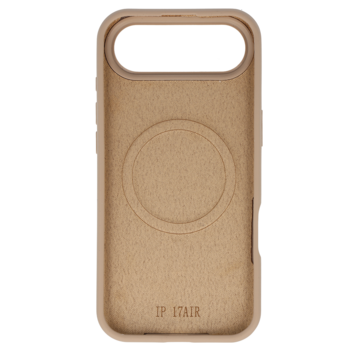 Magsafe Slim Silicone do Iphone 17 Air brązowy