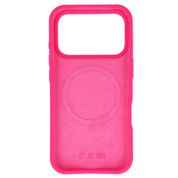 Magsafe Slim Silicone for Iphone 17 Pro pink