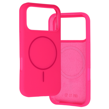 Magsafe Slim Silicone for Iphone 17 Pro pink