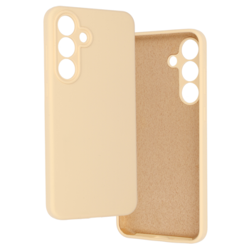 Silicone Lite Case for Samsung Galaxy S25 FE peach