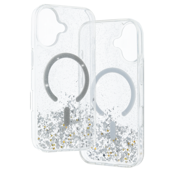 Tel Protect Moonlite Magsafe Case do Iphone 17 srebrny clear