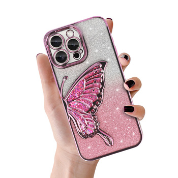 Tel Protect Butterfly Water Case do Iphone 17 różowy