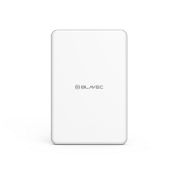 Blavec Power Bank 10000mAh BJ-05 Ultra Fast 16mm - Typ C - Qi2.2 25W + PD 45W magnetyczny indukcyjny Magsafe 2 w 1 (PBBJ05-QI22MC10W) biały aluminium