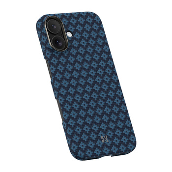 Benks Etui Magnetic Armor Air Armor Grid Kevlar Metal Frame 600D (0067) do Iphone 17 niebieski