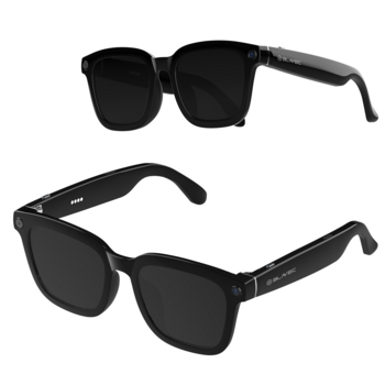 Blavec Smartglasses Inteligentne okulary SG-01 kamera HD, AI, Wi-Fi (SG01-B) czarny