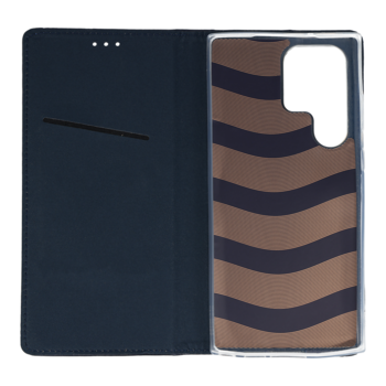 Kabura Smart Magneto do Samsung Galaxy S23 Ultra granatowa