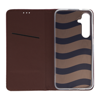 Smart Magneto Case for Samsung Galaxy S24 Plus burgundy