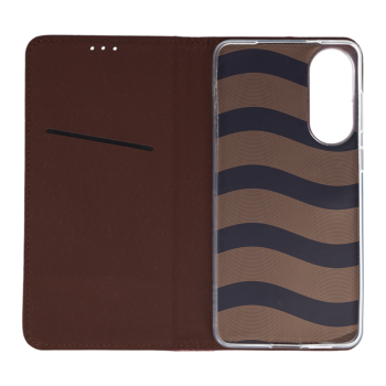 Kabura Smart Magneto do Samsung Galaxy S25 Edge burgundowa