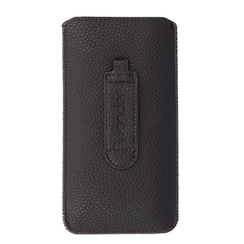 Kieszonka WONDER Deko (ROZMIAR XXL) do Samsung S25 Ultra/S24 Ultra/M35/M23/A16 5G/Xiaomi Redmi 14C czekoladowa