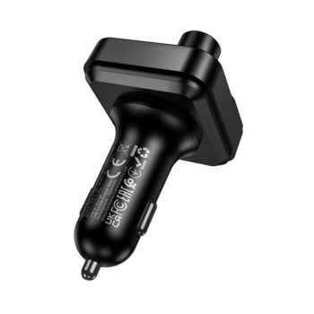 Borofone Transmiter FM BC61 Ocean MP3, Bluetooth - 2xUSB + Typ C - PD 45W czarny