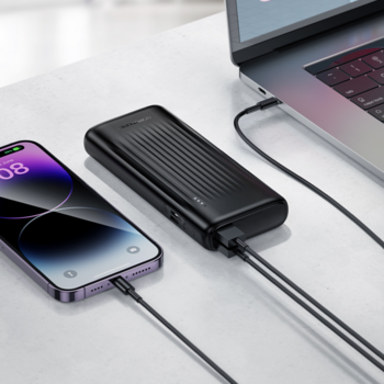 Borofone Power Bank 10000mAh BJ81A Astute - 2xUSB - black