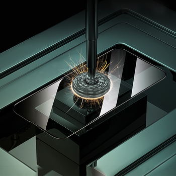 Borofone Hartowane szkło BF8 Diamond Armor Full Screen 5D Large Arc do Iphone 17 Air - 10 sztuk