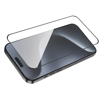 Borofone Hartowane szkło BF8 Diamond Armor Full Screen 5D Large Arc do Iphone 17 Pro - 10 sztuk