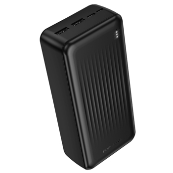 Borofone Power Bank 30000mAh BJ78B Clever - 2xUSB - czarny