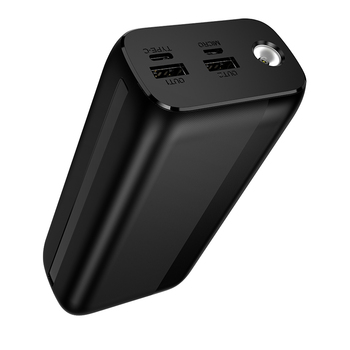 Borofone Power Bank 30000mAh BJ86A Victoria - 2xUSB - black