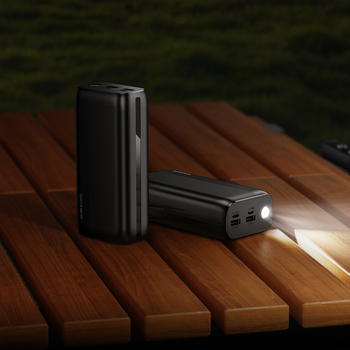 Borofone Power Bank 30000mAh BJ86A Victoria - 2xUSB - black