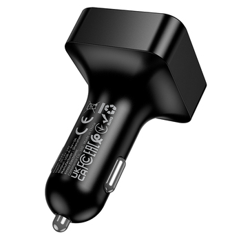 Borofone Transmitter FM BC63 Selecto MP3, Bluetooth - 2xUSB - black