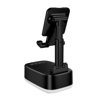 Borofone Głośnik Bezprzewodowy Bluetooth BR200 Marea 3 w 1 z uchwytem i power bankiem 1500mAh czarny