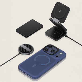 Benks Etui Magnetic Lucid Armor (C070) do Iphone 17 Pro Max pomarańczowy (Camera Control Button)