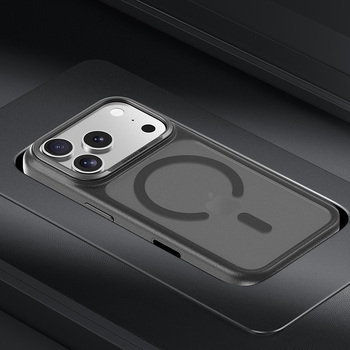 Benks Magnetic Mist Case Metal Frame (A070) for Iphone 17 Pro Max grey (Camera Control Button)