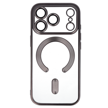 Metallic Magsafe Case for Iphone 17 Pro Max Titanium