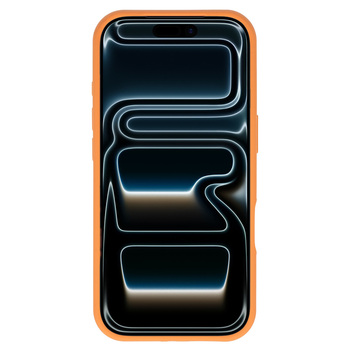 Magsafe Slim Silicone do Iphone 17 Pro Max pomarańczowy