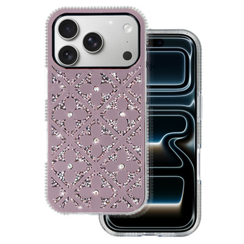 Flower Case do Samsung Galaxy S24/S25 różowy