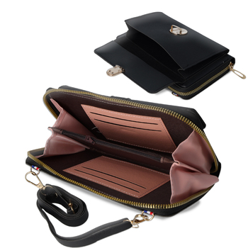 Knitted bag for phone GCW06 black