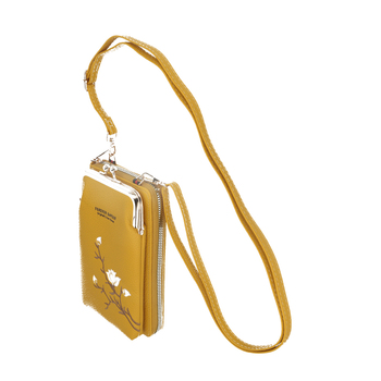 Torebka na telefon GCW17 żółty