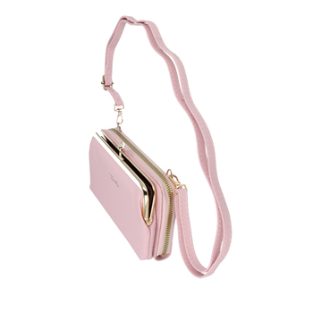 Knitted bag for phone GCW18 light pink