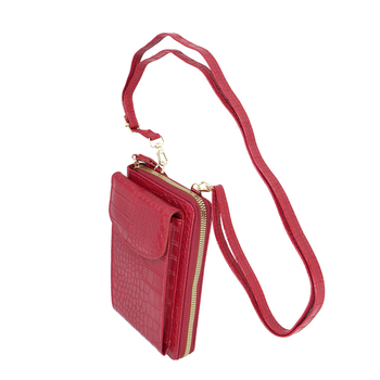 Knitted bag for phone GCW12 red