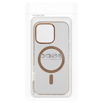 Transparent Slim Magsafe Case do Iphone 17 desert